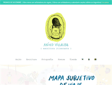 Tablet Screenshot of anikovillalba.com
